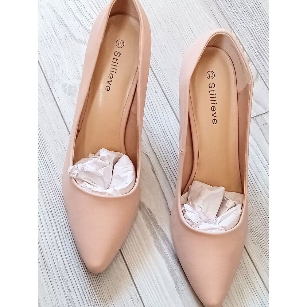 (54-4730)  Stillieve  Women's  Pointy Toe Pumps Sz 10